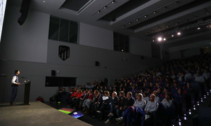 Temp. 18-19 | Acto UEFA Academia en el auditorio del Wanda Metropolitano