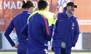 Temp. 18-19 | Entrenamiento en la Ciudad Deportiva Wanda | Simeone