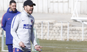 Temp. 18-19 | Entrenamiento primer equipo. Simeone