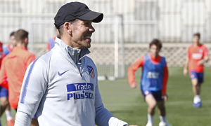 Temporada 18/19 | Entrenamiento del primer equipo | 10/03/2019 | Simeone
