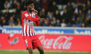 Temporada 18/19 | Alavés - Atlético de Madrid | Thomas celebración