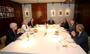 Temporada 18/19. Comida de directivas Atlético de Madrid Girona. Demaría