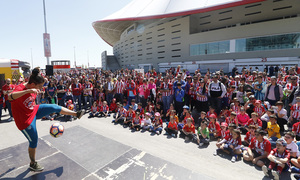 Temporada 18/19 | Atlético de Madrid - Celta | Día del Niño | Fan zone | Freestyler