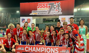 Cadete femenino campeón Singapore