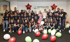 Temp.2018-2019. Atlético de Madrid Femenino visita a la sede de Herbalife