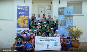 Temp. 2018-19 | Fundación | Campamento Solidario Fundación Atlético de Madrid & Juvenex & Club Rotary Badajoz
