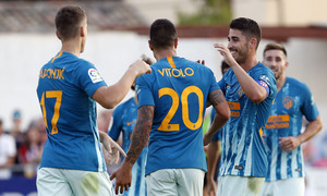 Temporada 19/20 | CD Numancia - Atlético de Madrid | Celebración 