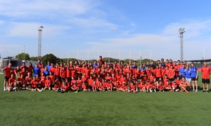 Temp. 19-20 | Visita Atlético de Madrid Femenino al Campus de la Fundación