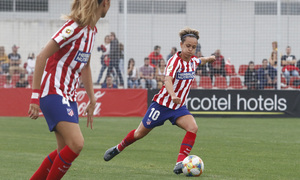 Temp. 19/20. Atlético de Madrid Femenino - Sevilla FC. Centro Deportivo Wanda Alcalá de Henares. Amanda
