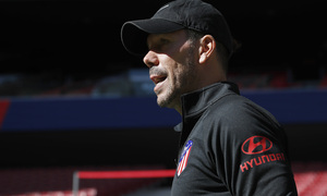 Temporada 19/20 | Entrenamiento del primer equipo en el Wanda Metropolitano | Simeone