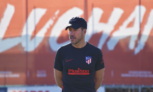 Temporada 19/20 | Entrenamiento del primer equipo previa Valladolid | Simeone 2
