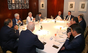 Temporada 19/20. Comida de directivas Atlético de Madrid Valencia. De María