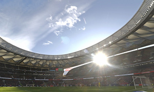 Wanda Metropolitano panorámica sol 2