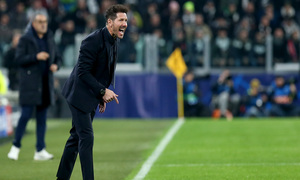 Temp. 19/20. Liga de Campeones. Juventus-Atlético de Madrid. Simeone