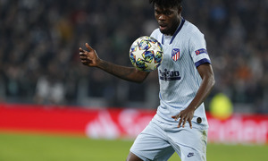 Temp. 19/20. Liga de Campeones. Juventus-Atlético de Madrid. Thomas