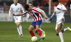 Partido Atlético de Madrid B - Real Madrid Castilla. Manu Sanchéz.