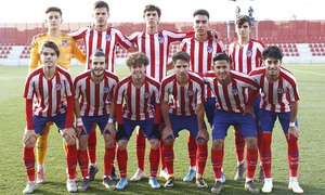 Temporada 19/20. Youth League. Atlético de Madrid Juvenil A - Lokomotiv. Once