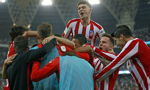 Temp. 19-20 | Supercopa de España | FC Barcelona - Atlético de Madrid | Celebración