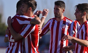 Temp 19/20 | Atlético de Madrid B - Marino de Luanco | Celebración