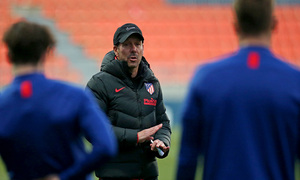 Temporada 19/20 | 14/01/2020 | Entrenamiento en la Ciudad Deportiva Wanda | Simeone