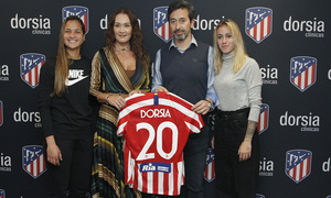 Temporada 2019/20 | Acuerdo Atlético de Madrid Femenino con Dorsia | Ángela Sosa y Deyna Castellanos