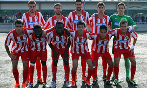 Temporada 13/14. Partido Alcorcón B Atlético C. once titular
