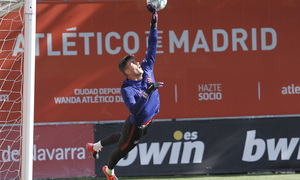 Temporada 19/20 | Entrenamiento del primer equipo en la Ciudad Deportiva Wanda | 24/02/2020 | Conde