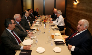 Temporada 19/20. Comida de directivas Atlético de Madrid Sevilla. Restaurante El Gran Escenario