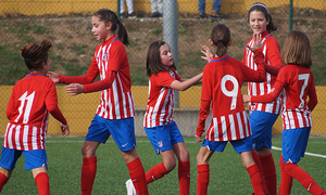 Temp 19-20 | Femenino Alevín E | Piña celebración