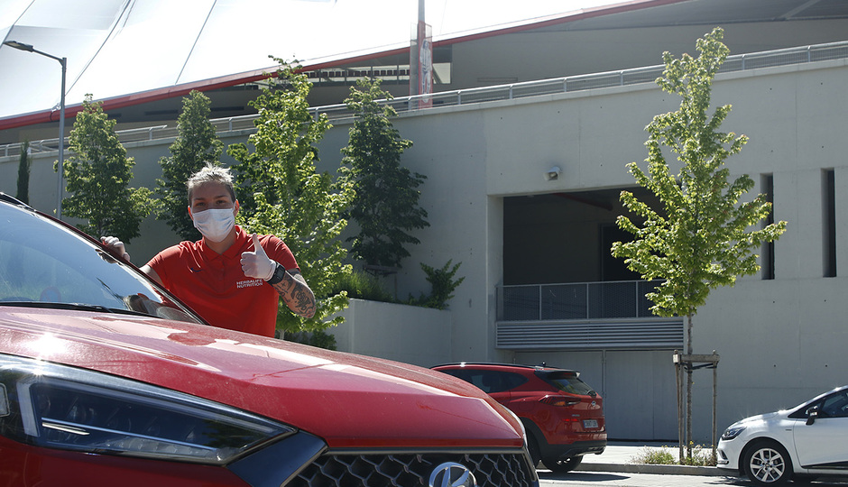 Temp. 19-20 | Visita del Atl&eacute;tico de Madrid Femenino al Wanda Metropolitano | Linari
