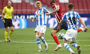 Temp. 19/20. Atlético de Madrid-Real Sociedad. Diego Costa.
