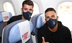 Temporada 19/20 | Champions League | Viaje a Lisboa | Morata y KOke
