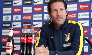 Temporada 13/14. Rueda de prensa de Simeone en el estadio Vicente CalderónTemporada 13/14. Rueda de prensa de Simeone en el estadio Vicente Calderón