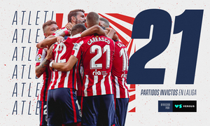 21 partidos invictos
