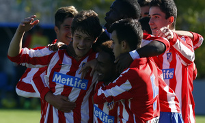 temporada 13/14. Partido de cadetes Atlético de Madrid Real Madrid