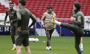 Temp. 20-21 | Entrenamiento 28 enero | Simeone