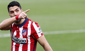 Temp. 20-21 | Cádiz - Atlético de Madrid | Suárez celebración 5