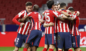 Temp. 20-21 | Atleti-Celta | Gol Suárez celebración