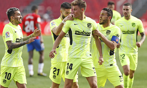 Temp. 20-21 | Granada - Atleti | Llorente celebración 1