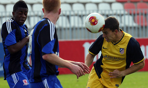temporada 13/14. Partido amistoso entre el Middlesbrough y el Atlético B