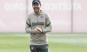 Simeone entrenamiento