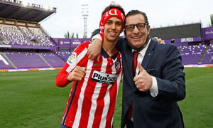 Paulo Futre y João Félix.