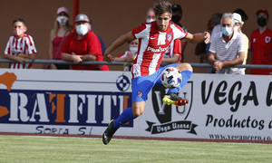 Medrano estuvo muy activo por la banda izquierda