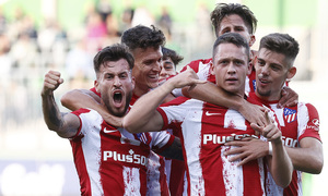 Temp 21/22 | Wolfsburg - Atlético de Madrid | Celebración Borja Garcés 2