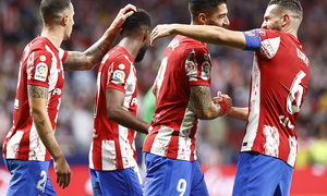 Temporada 2021/22 | Atlético de Madrid - FC Barcelona | Luis Suárez celebración