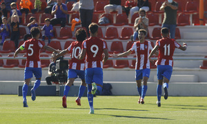 Temporada 2021/22 | Youth League | Juvenil A - Liverpool | Celebración 1