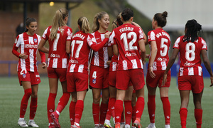Temp. 21-22 | Eibar - Atlético de Madrid Femenino | Celebración piña