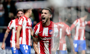 Temp. 21-22 | LaLiga Jornada 24 | Atlético de Madrid - Getafe | Hermoso celebración