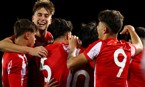Temp. 21-22 | Youth League | Real Madrid - Atlético de Madrid Juvenil A | Celebración Pablo Barrios