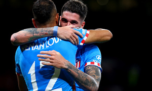 Temp. 21-22 | Manchester United - Atlético de Madrid | Lodi y De Paul celebración